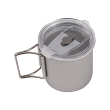 Anodized Aluminum Outdoor Water Cup 300ml 7x7x8cm