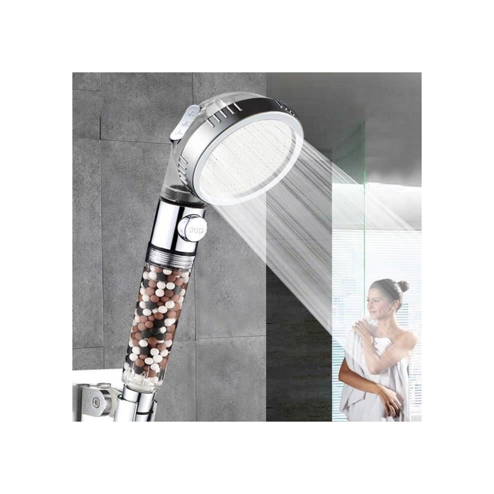 Shower Head, Anti-Limescale Filtering Shower Head, 3 Modes, Water Saving High Pressure Universal Shower Head 8581602620084