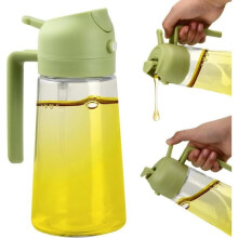 Oil and vinegar sprayer, 2 in 1 Oil Sprayer Kitchen Oil Sprayer, Glass Olive Oil Dispenser Sprayer, Spray Bottle