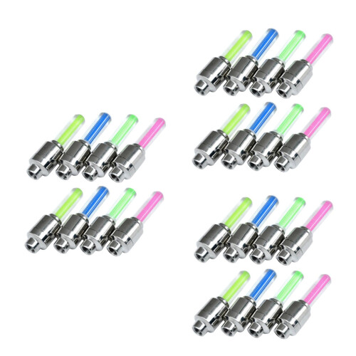 24Pièces Flash Valve Pneu Couleurs 2