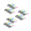 24Pièces Flash Valve Pneu Couleurs 7