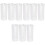 9Pièces Slide Guitare Verre Medium Bottleneck Durable Et Doux 4