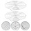 2Pièces Accessoire Cuisson Refroidisseur Nonadhésif Argent 9