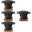 4Ensembles Plaque Gril Aluminium Bois Usage Domestique Colorée 8