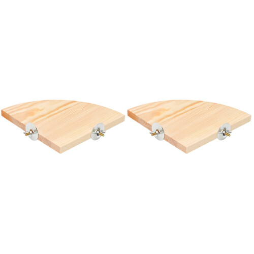 2St Vogelplatform Khaki, Duurzame Parkiet Training En Speelgoed 1