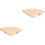 2St Vogelplatform Khaki, Duurzame Parkiet Training En Speelgoed 3