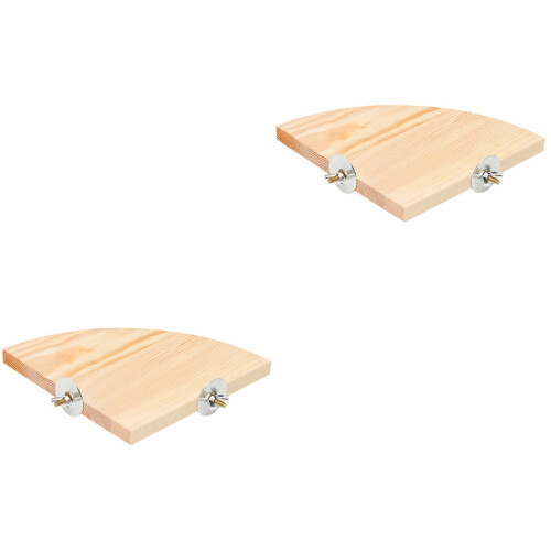 2St Vogelplatform Khaki, Duurzame Parkiet Training En Speelgoed 2
