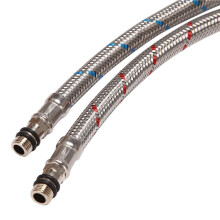 6X Shower Hose Valve Shower Faucet Hot & Cold Water Thermostatic Mixer Mixing Valve Suitable for RV and Yachts