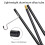 2X Detachable Camping Lantern Lamp Bracket Mount Portable Storage Hook Tent Table Hanging Light Holder Fixing Stand Set 4