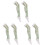 3Paren Paar Elastische St. Patrick's Day Over Knee Dames 3
