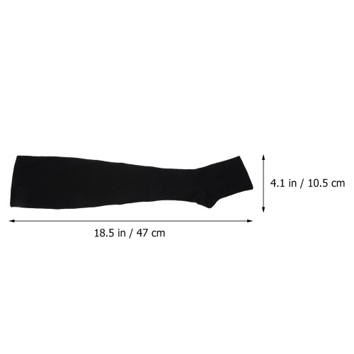 2Paires De Compression Noires Confortables Durables 2