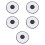 5St Camera Flitslicht Reflector Zwart Met Efficiënte Schaduwwerking 7