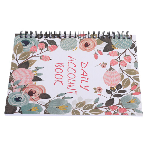 3Pcs Portable Coil Financial Ledger with Expense and Schedule Tracking