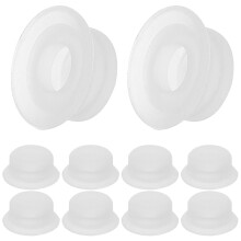 30Pcs White Silicone Pressure Pot Gaskets Cooker Valve Sealing Rings