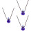 3Pièces Collier Bouteille Bleue Diffuseur Parfum Multifonction 7