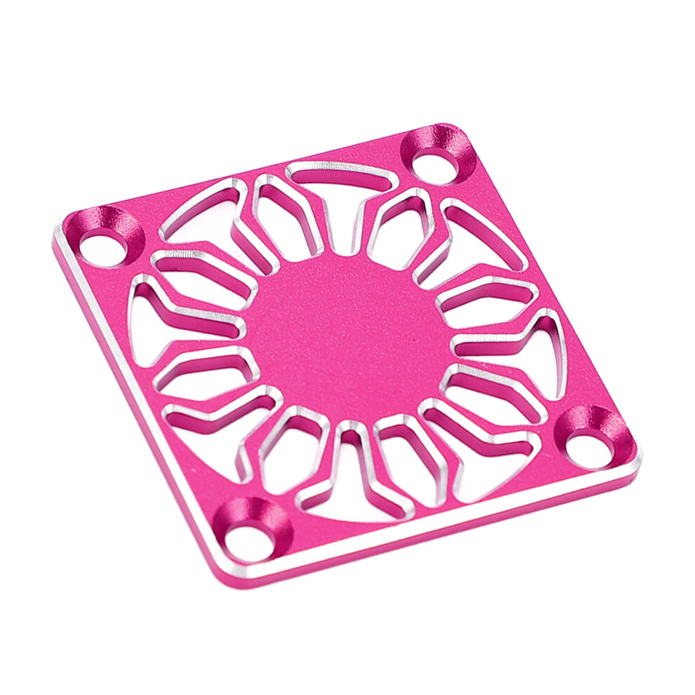 Aluminium Alloy 30X30mm Rc Fan Cover For Esc & Motor Cooling Heatsink Rose Red 8741386982147