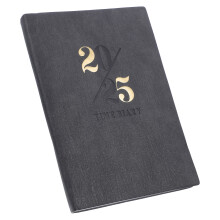 4Pcs Convenient Daily Planner Black Small Weekly Writing Notebook