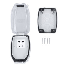 Fireproof And Flameproof Outlet Cover With IP66Waterproof Rating, High Impact Resistant Build Featuring Quick Fit Mounting System Weatherproof