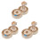3St Hamster Speelgoed Multikleur Dierenplezier 3