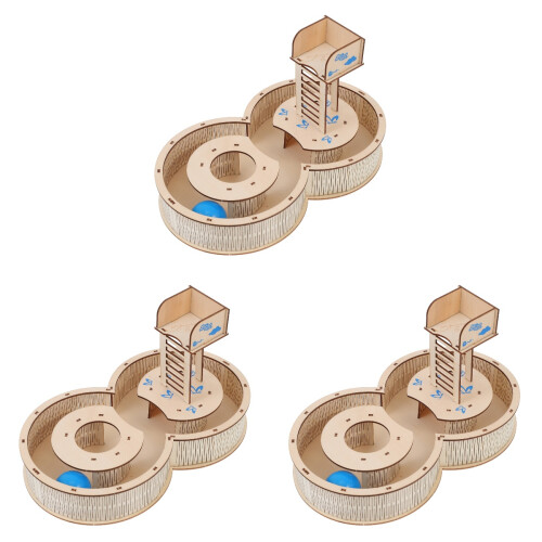 3St Hamster Speelgoed Multikleur Dierenplezier 2