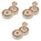 3St Hamster Speelgoed Multikleur Dierenplezier 4