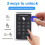 3X 125KHz RFID Access Control Keypad EM Card Reader Door Access Control System Door Lock Opener Keyboard System 3