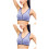 2St Blauwe Support Sportbeha Met Ergonomisch Design Training 4