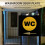 3Pièces Plaques Wc Universelles En Pour Indication Toilettes 5