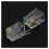 RJ9 4P4C Conector de Tomada de Telefone 200 Peças, Transparente 4