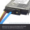 3X Placa Adaptadora  para SAS HDD 6 Gbps  3.0 22Pin para SAS 29Pin Placa de Expansão para Disco Rígido SAS 2.5 / 3.5 Polegadas SSD A 7
