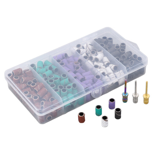 Versatile Nail Drill Bit Set Corrosion Resistant High Precision Standards Multi Function Drill Bits For Natural Nails And Artificial Nails Washable 1