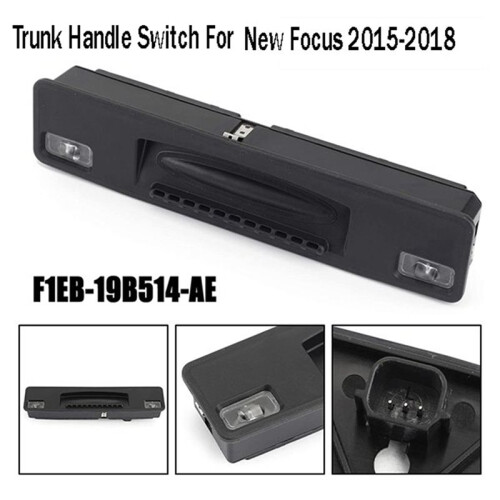 2X Car Boot Tailgate Handle Trunk Handle  F1EB-19B514-AE for  New Focus 2015-2018 2