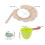 1Ensemble Visor De Douche Adulte Brosse Et Gobelet 2