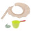 1Ensemble Visor De Douche Adulte Brosse Et Gobelet 8