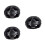 3Pièces Casque De Protection Noir Taekwondo 4
