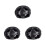 3Pièces Casque De Protection Noir Taekwondo 5
