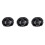 3Pièces Casque De Protection Noir Taekwondo 7