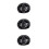 3Pièces Casque De Protection Noir Taekwondo 8