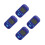 4Pièces Musical Bleu Compact Pour Guitare Usage 4