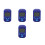 4Pièces Musical Bleu Compact Pour Guitare Usage 7