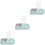 3Ensembles Gamelles Suspendues , Anti-Chute 5
