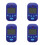4Pièces Musical Bleu Compact Pour Guitare Usage 8