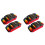 4Pièces De Bagage Serrure 3 Chiffres Multi Couleur Ultra 3