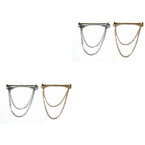 4Pièces Épingle De Métal Assorti 2