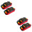 4Pièces De Bagage Serrure 3 Chiffres Multi Couleur Ultra 6