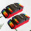 4Pièces De Bagage Serrure 3 Chiffres Multi Couleur Ultra 10
