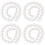 De Ruban Strass Perles Argent Pour Accessoires DIY Mode 6