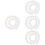 De Ruban Strass Perles Argent Pour Accessoires DIY Mode 7
