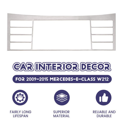Auto Consola Central Interior BotÓN Panel Interruptor Panel Cubierta Decorativa Ajuste para   W212 E Class 2009-2015 1