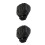 2Pièces Softball Baseball Gauche Ajustable Doublure Douce 5